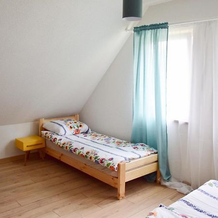 Pastelowy Domek Z Balia Elektryczna Z Jacuzzi Zalakowo Kültér fotó