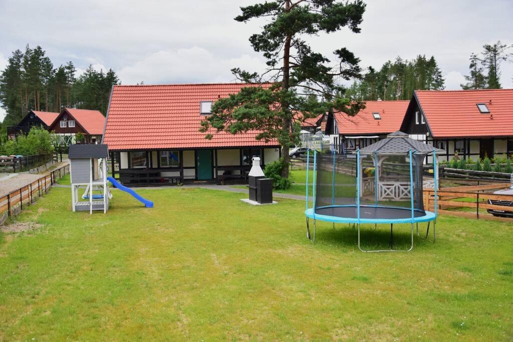 Pastelowy Domek Z Balia Elektryczna Z Jacuzzi Zalakowo Kültér fotó